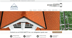 Desktop Screenshot of clarke-roofing.co.uk
